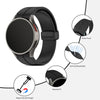 20mm Silicone Replacement Strap with Magnetic Buckle For Samsung Galaxy Watch 3 45mm 46mm- Grey