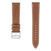 Samsung Galaxy Watch Band for 7 6 5 4 FE 40mm 44mm 45mm/Galaxy Watch 6 4 Classic 43mm 47mm 42mm 46mm| 20mm Leather Wristband | Brown