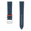 Samsung Galaxy Watch Band for 7 6 5 4 FE 40mm 44mm 45mm/Galaxy Watch 6 4 Classic 43mm 47mm 42mm 46mm| 20mm Leather Wristband | Dark Blue