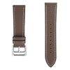 Samsung Galaxy Watch Band for 7 6 5 4 FE 40mm 44mm 45mm/Galaxy Watch 6 4 Classic 43mm 47mm 42mm 46mm| 20mm Leather Wristband | Dark Brown