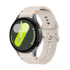 20mm No Gap For Samsung Galaxy Watch 7 6 5 4 Band 40mm 44mm- Beige