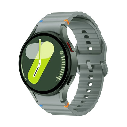 20mm No Gap For Samsung Galaxy Watch 7 6 5 4 Band 40mm 44mm- Grey
