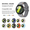 20mm No Gap For Samsung Galaxy Watch 7 6 5 4 Band 40mm 44mm- Grey
