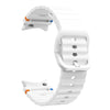 20mm No Gap For Samsung Galaxy Watch 7 6 5 4 Band 40mm 44mm- White
