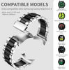 Samsung Galaxy Watch 7 6 5 4 FE 40mm 44mm 45mm| Metal Straps | Silver