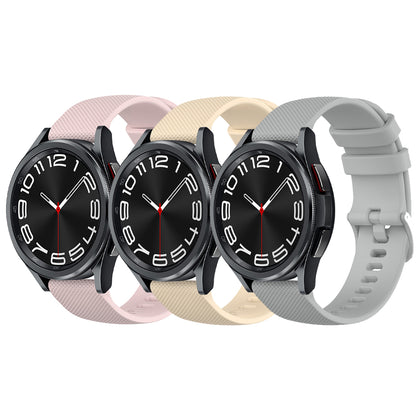 22mm Silicone Bands | Samsung Galaxy Watch 3 45mm/Galaxy Watch 46mm/Gear S3 Frontier/Classic | Pack of 3