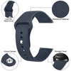 Silicone Bands for Samsung Galaxy Watch 3 45mm/Galaxy Watch 46mm/Gear S3 Frontier/Classic -Midnight Blue