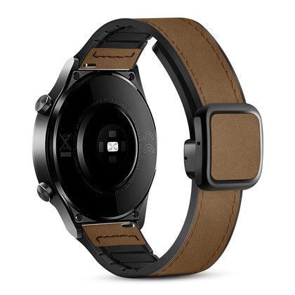 22mm Silicone Bands | Samsung Galaxy Watch 3 45mm/Galaxy Watch 46mm/Gear S3 Frontier/Classic | Dark Brown