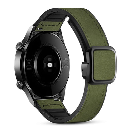 22mm Silicone Bands | Samsung Galaxy Watch 3 45mm/Galaxy Watch 46mm/Gear S3 Frontier/Classic | Army Green