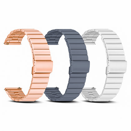(Pack of 3) 22mm Stainless Steel Metal Band for Samsung Galaxy Watch Ultra LTE 47mm - Multi2