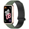Magnetic Silicone Loop Band for Huawei Band 10/9/8 – Dark Green