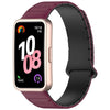 Magnetic Silicone Loop Band for Huawei Band 10/9/8 – Wine Red