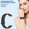 Magnetic Silicone Loop Band for Huawei Band 10/9/8 – Wine Red