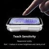 Huawei Band 11 Pro| Full Coverage Case with Screen Protector Tempered Glass Protective Case Cover | Matte Starlight / Rose Gold