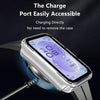 Huawei Band 11 Pro| Full Coverage Case with Screen Protector Tempered Glass Protective Case Cover | Transparent