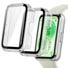Huawei Band 11| Full Coverage Case with Screen Protector Tempered Glass Protective Case Cover | Transparent