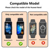2-Pack Milanese Bands for Huawei Band 8/9 + TPU Case – Black/Silver