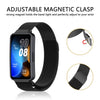 2-Pack Milanese Bands for Huawei Band 8/9 + TPU Case – Rose Gold/Pink