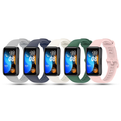 5-Pack Silicone Bands for Huawei Band 8/9 – Multicolor