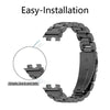 3-Pack Stainless Steel Bands for Huawei Band 10/9/8 – Multicolor