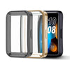 2-Pack TPU Case with Screen Protector for Huawei Band 8/9 – Black/Gold