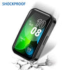 2-Pack TPU Case with Screen Protector for Huawei Band 8/9 – Black/Gold