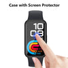 2-Pack TPU Case with Screen Protector for Huawei Band 8/9 – Black/Gold