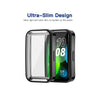 2-Pack TPU Case with Screen Protector for Huawei Band 8/9 – Black/Gold