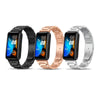 3-Pack Stainless Steel Bands for Huawei Band 10/9/8 – Multicolor