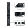 Metal Band For CMF by Nothing Watch Pro / Watch Pro 2 / Watch 3 ProWatchband Bracelet, Stainless Steel Replacement Bracelet Wristband Wrist Strap Smart Watch Accessories for Men- Silver/Black