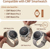 (Pack of 3) Sport Band Compatible for CMF Watch Pro/Pro 2 /Pro 3 - Pink/Grey/Beige