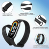 [Pack of 6] Silicone Strap For Xiaomi Mi Band 8 -Multicolor