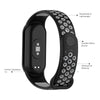 [Pack of 5] Silicone Strap For Xiaomi Mi Band 8 -Soft Silicone Skin-Friendly Wrist Strap Air-Hole Replacement Wristband Accessories