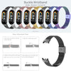 2-Pack Milanese Bands for Xiaomi Smart Band 10/9/8 – Silver/Rose Gold