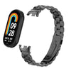 Metal Watch Strap For Xiaomi Mi Band 8 / Xiaomi Smart Band 8 - Black