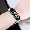 Metal Watch Strap For Xiaomi Mi Band 8 / Xiaomi Smart Band 8 - Black