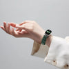 2-Pack Leather Straps for Xiaomi Smart Band 10/9/8 – Black/Brown