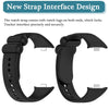 Pack of 4) Silicone Straps For Xiaomi Mi Smart Band 8 Pro - Multicolor