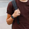 Milanese Loop Strap for Xiaomi Mi Smart Band 8 Pro & Redmi Watch 4 - Stainless Steel Magnetic Adjustable Mesh Metal Watch Bands, Smart Replacement Wristbands for Men and Women- Dark Grey