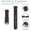 Woven Nylon Strap For Xiaomi Smart Band 8 Pro - Blue