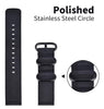 Woven Nylon Strap For Xiaomi Smart Band 8 Pro - Black