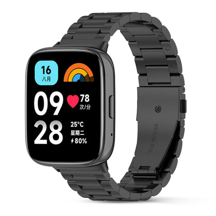 Redmi Watch 3 Active/Redmi Watch 3 Lite Band | Metal Watch Strap | Black