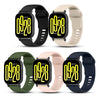 (Pack of 5) Silicone Straps Compatible with Redmi Watch 5 Active/Redmi Watch 5 Lite