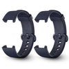 Xiaomi Redmi Watch 2 Lite Band | Soft Breathable Silicone Strap Wristband Sport Band | 2 Pack | Dark Blue
