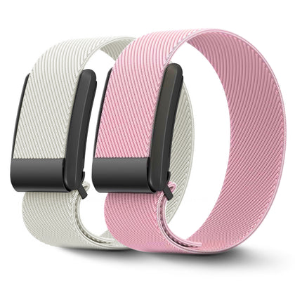 Nylon Sport Band for WHOOP 4.0 – Beige/Pink