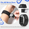Whoop 4.0 Band | Comfort Durable Silicone Wristband | Grey Orange