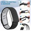 Silicone Sport Band for Whoop 5.0 & MG Band- Black