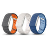 3-Pack Silicone Bands for WHOOP 5.0 / MG – Beige/Grey/Dark Blue