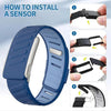 Silicone Sport Band for Whoop 5.0 & MG Band- Dark Blue