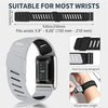 Silicone Sport Band for Whoop 5.0 & MG Band- Grey